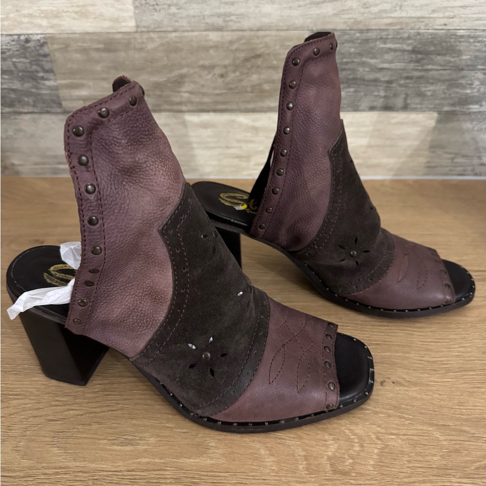 Sbicca Women's Heeled Sandals in Brown and Black